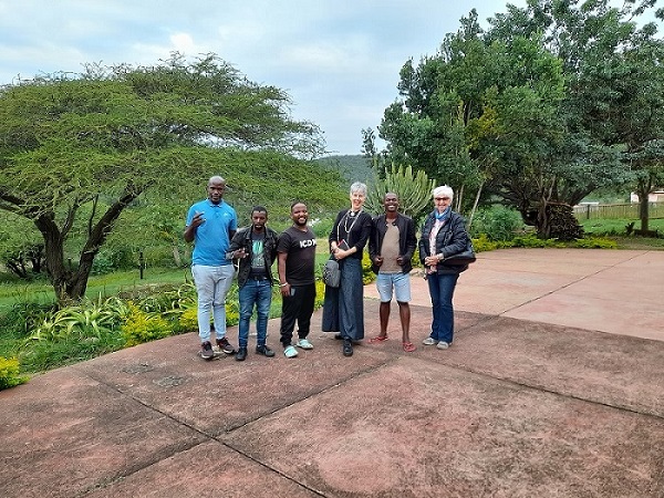 Exploring Isithumba together with Jane Candowfrom 1000 Hills CTO and the team from Isithumba.