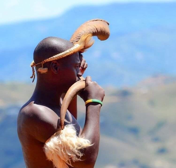 Calling across the hills - part of the cultural experience at PheZulu.