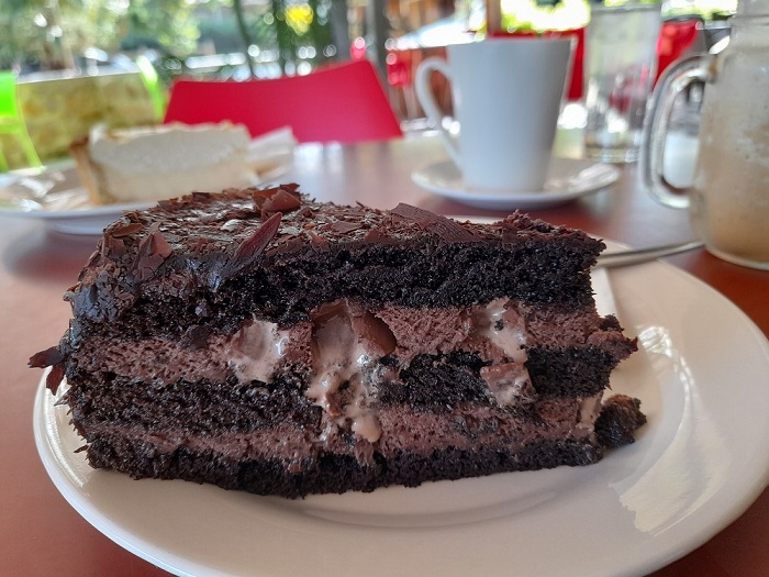 Just yum! chocolate, bar one and all things decadently delicious at Go Fresh Cafe.